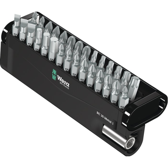 Bitsortiment Bit-Check 30 Metal 1 30-tlg.Schlitz/PH/PZD/TX/6Kt. Bitsortiment Bit-Check 30 Metal 1 30-tlg.Schlitz/PH/PZD/TX/6Kt.-Beschreibung lesen