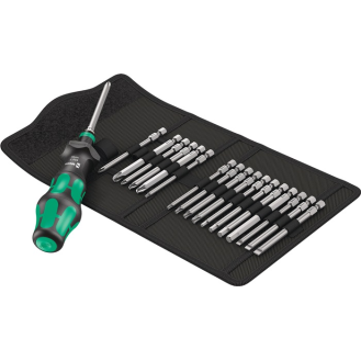 Bitsortiment KK Turbo 1 19-tlg.Schlitz/PH/PZD/TORX/6Kt.-Beschreibung lesen