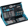 Bitsortiment SmartCase 2200SC-32 59-tlg.Schlitz/PH/PZD/TX/TX m.Zapfen/6Kt.