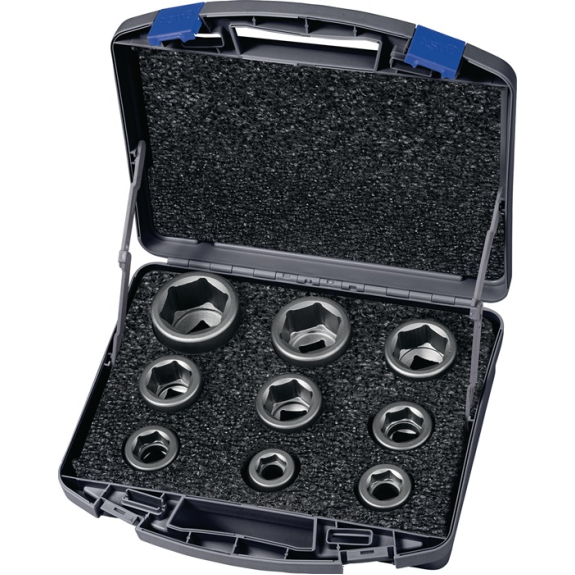 Kraftstecknusssz 740 KS 9 OL 11-tlg.3/4 Zoll 6-kant Kraftstecknusssz 740 KS 9 OL 11-tlg.3/4 Zoll 6-kant-Beschreibung lesen