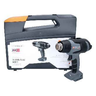 Akkuheißluftgebläse mobile he MH 5 KF 18 V 50-500GradC 300l/min-Beschreibung lesen