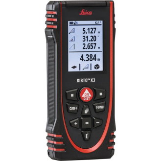 Laserentfernungsmesser DISTO X3 0,05-150m ± 1 mm IP 65-Beschreibung lesen