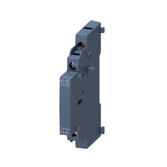 Contact auxiliaire latéral 1NC+1NO pour protection moteur RV2 3RV29011A-Beschreibung lesen