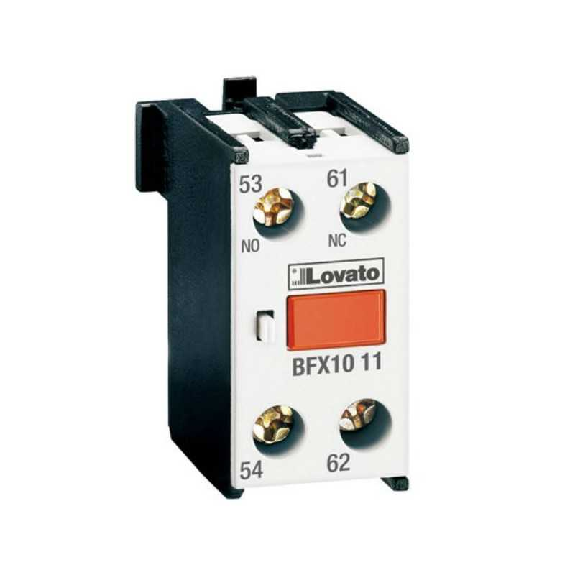 Contatto Ausiliario per Contattori serie 11BF e BF 1NA+1NC  BFX1011-Leggi tutto