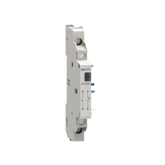 Contatto Ausiliario di segnalazione aggancio laterale 1 NA+1NC per salvamotori serie SM1P  SM1X1311-Leggi tutto