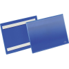 Etikettentasche B210xH148mm blau selbstkl.50St./Pack