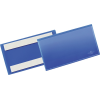 Etikettentasche B150xH67mm blau selbstkl.50St./Pack
