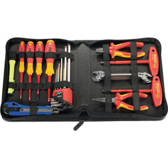 Werkzeugmappe B232xT50xH270mm Industrieleder schwarz PAR-Beschreibung lesen