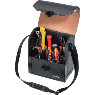 Werkzeugtasche B220xT140xH250mm 8l Rindsleder PAR-Beschreibung lesen