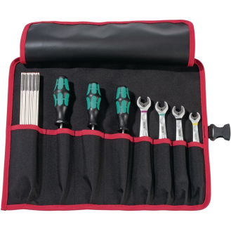 Werkzeugrolltasche 8 Fächer B410xH330mm Nyl.schwarz/rot PAR-Beschreibung lesen