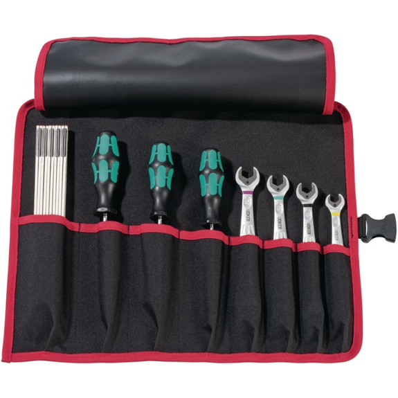 Werkzeugrolltasche 8 Fächer B410xH330mm Nyl.schwarz/rot PAR-Beschreibung lesen