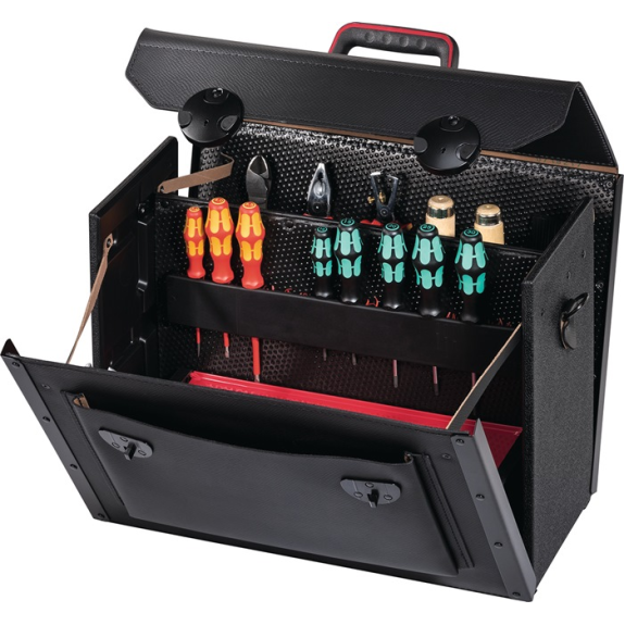 Sac à outils L510xP260xH380mm 33l cuir de vache PAR-Leggi tutto