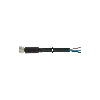 Connettore M8 3 poli femmina 3x0.25mmq lungo 5 metri  7000080416100500