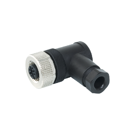 Connettore M12 4 poli Femmina 4x0.75mmq curva a 90 gradi  7000129810000000-Leggi tutto