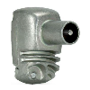 Connettore a 90 gradi schermato Maschio PROeasyF IEC per cavi diametro 5-7.5mm  413210