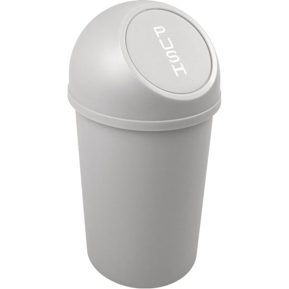 Conteneur à déchets H490xØ25m 13l gris clair-Leggi tutto