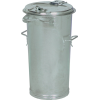 Mülleimer 50l Stahlbl.TZN o.Bügel Mülleimer 50l Stahlbl.TZN o.Bügel