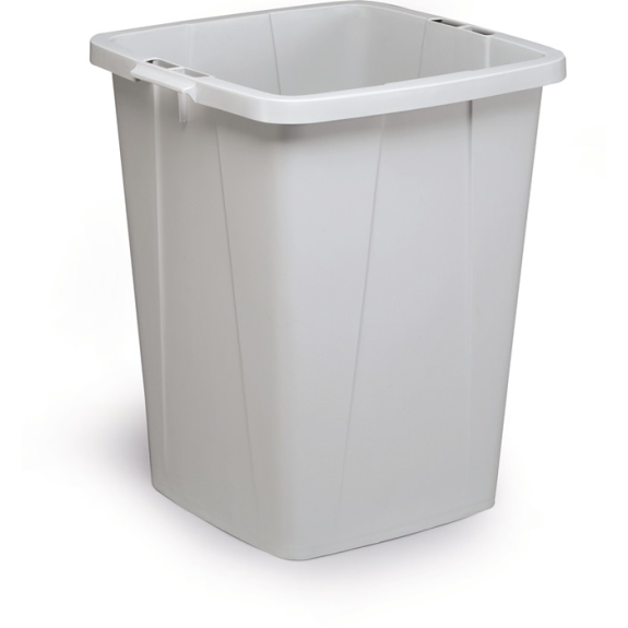 Wertstoffsammler 90l H610xB520xT490mm grau o.Deckel-Beschreibung lesen