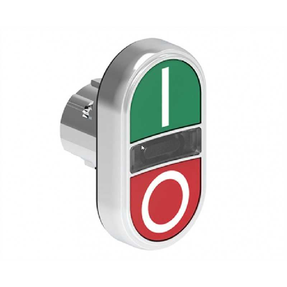 Doppio Pulsante Luminoso verde e rosso ad impulso  LPSBL7123-Leggi tutto