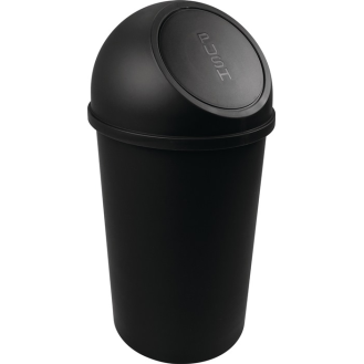 Abfallbehälter H615xØ312mm 25l schwarz-Beschreibung lesen
