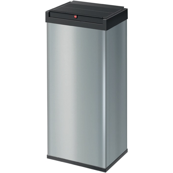 Abfallbehälter H763xB339xT260mm 52l silber-Beschreibung lesen