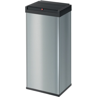 Abfallbehälter H763xB339xT260mm 52l silber-Beschreibung lesen