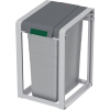 Wertstoffsammler 35l H570xB350xT415mm telegrau staubgrau Basiseinheit Wertstoffsammler 35l H570xB350xT415mm telegrau staubgrau Basiseinheit