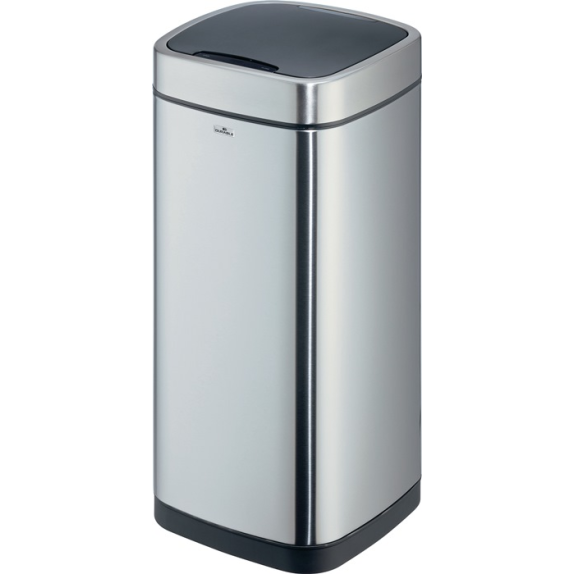 Abfallsammler NO TOUCH 35L 35l H690mm VA/Ku.metallic silber-Beschreibung lesen