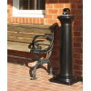 Standascher H1029xB357xT357mm schwarz PE