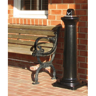 Standascher H1029xB357xT357mm schwarz PE-Beschreibung lesen