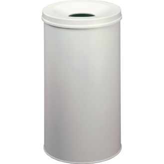 Abfallbehälter H662xØ375mm 60l grau-Beschreibung lesen