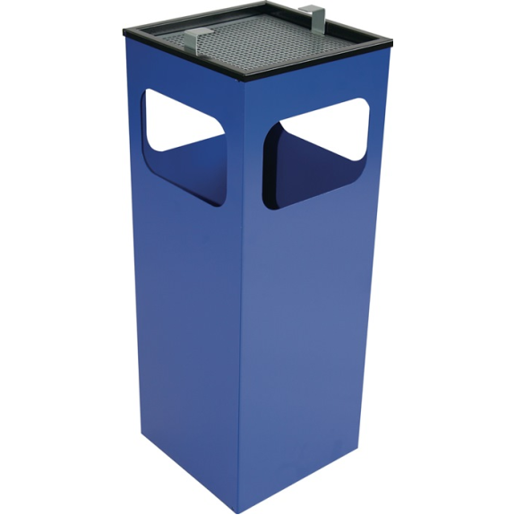 Kombiascher H655xB250xT250mm blau quad.Stahlbl.-Beschreibung lesen