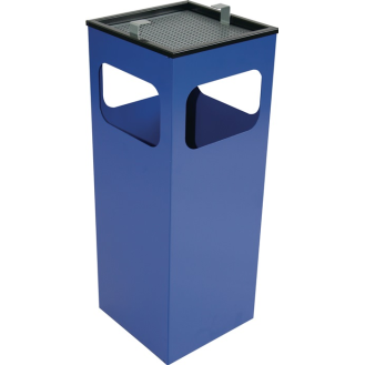 Kombiascher H655xB250xT250mm blau quad.Stahlbl.-Beschreibung lesen