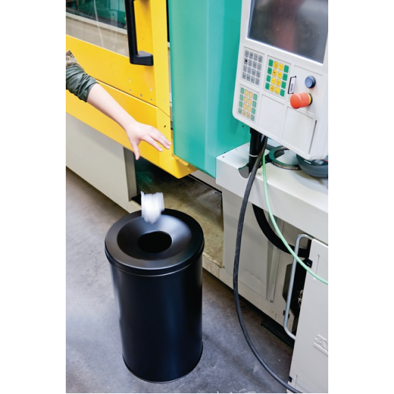 Abfallbehälter H357xØ260mm 15l grau Abfallbehälter H357xØ260mm 15l grau-Beschreibung lesen