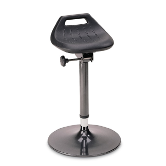 Stehhilfe Integralschaum Sitz-H.650-850mm STA anthrazit Tellerfuß-Beschreibung lesen