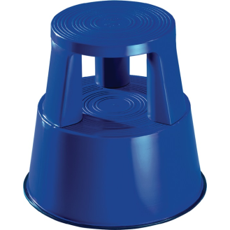 Rollhocker Ku.blau H.mit/o.Belastung 425/430mm D.oben 290mm D.unten 440mm-Beschreibung lesen