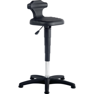 Sitz-/Stehstuhl Flex Integralschaum Sitz-H.510-780mm-Beschreibung lesen