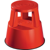 Rollhocker Ku.rot H.mit/ohne Belastung 425/430mm D.oben 290mm D.unten 440mm