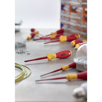 Schraubendrehersz 3201 K601 6-tlg.Schlitz/PH/+-(SL/PZD) slim fix VDE-Beschreibung lesen