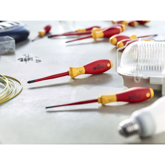Schraubendrehersz 3201 K601 6-tlg.Schlitz/PH/+-(SL/PZD) slim fix VDE-Beschreibung lesen