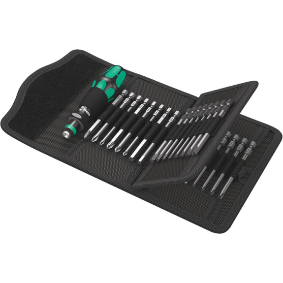 Schraubendrehersz KK 62 33-tlg.m.Handhalter u.Wechselkl.-Beschreibung lesen