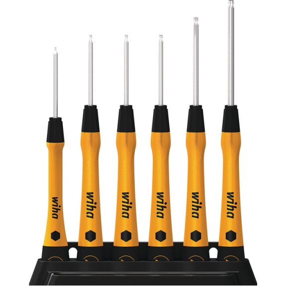 Jeu de tournevis mécaniques 6 pièces TORX ESD-Lire la description