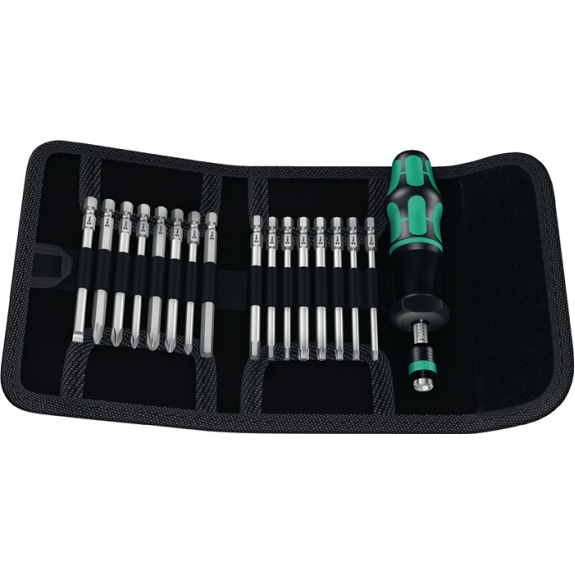 Drehmomentschraubendrehersz KK 60 Torque 17-tlg.1,2-3 Nm einstellb.-Beschreibung lesen