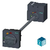 Siemens 3VA1 160A Fronttürschloss Drehbefehl für Leistungsschalter mit IP65-Schutz