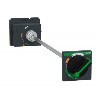 Drehantrieb mit Türkupplung für ComPacT NSX 100/160/250, schwarzer Griff, Achsenlänge 185 bis 600 mm, IP55