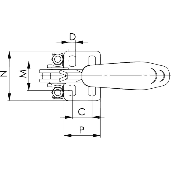 Verschlussspanner Nr.6848V Gr.2 vertikal-Beschreibung lesen