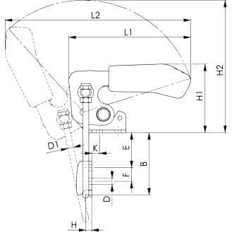Verschlussspanner Nr.6848V Gr.2 vertikal-Beschreibung lesen