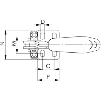 Verschlussspanner Nr.6848V Gr.4 vertikal-Beschreibung lesen