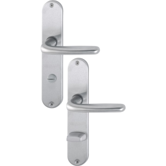 Langschildgarnitur Cardiff E1850Z/302 VA F69 SK/OL 78mm DIN L/R-Beschreibung lesen