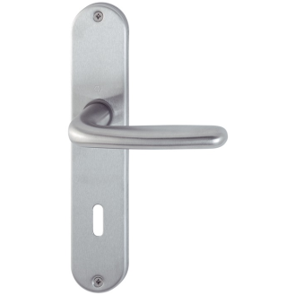 Langschildgarnitur Cardiff E1850Z/302 VA F69 OB 72mm DIN L/R-Beschreibung lesen